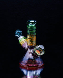 Banjo Glass Rainbow Mini Tube - Goodiesheady