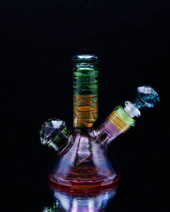 Banjo Glass Rainbow Mini Tube - Goodiesheady