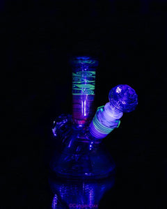 Banjo Glass Rainbow Mini Tube - Goodiesheady