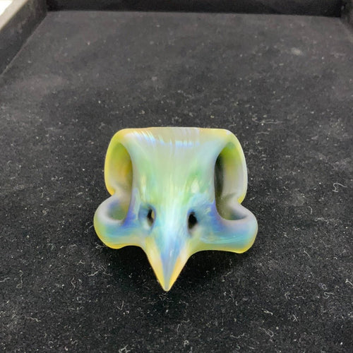 Bishop Randell Blue/Green Bird Skull - Goodiesheady