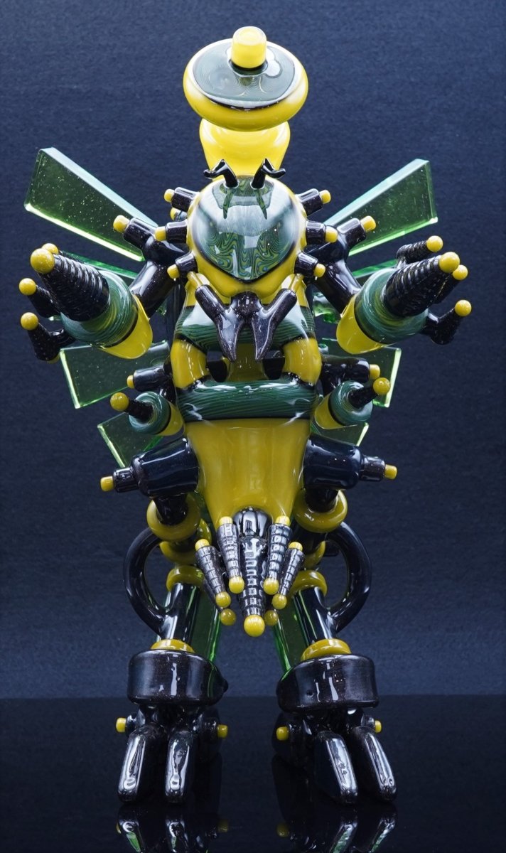 Bowman x Hex Green and Yellow Wasp Bot - Goodiesheady