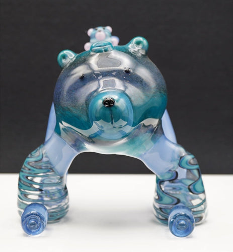 Burny_Slyce_Glass Blue Bear 14/90 - Goodiesheady