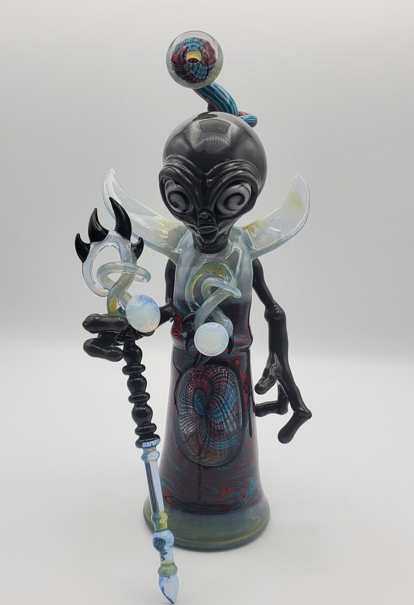 Cambria Glass X Ghost Worked Alien - Goodiesheady