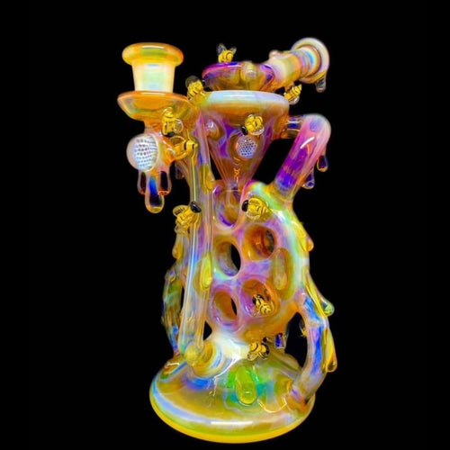 Ebox Glass Art Honey Swisscycler #4 - Goodiesheady