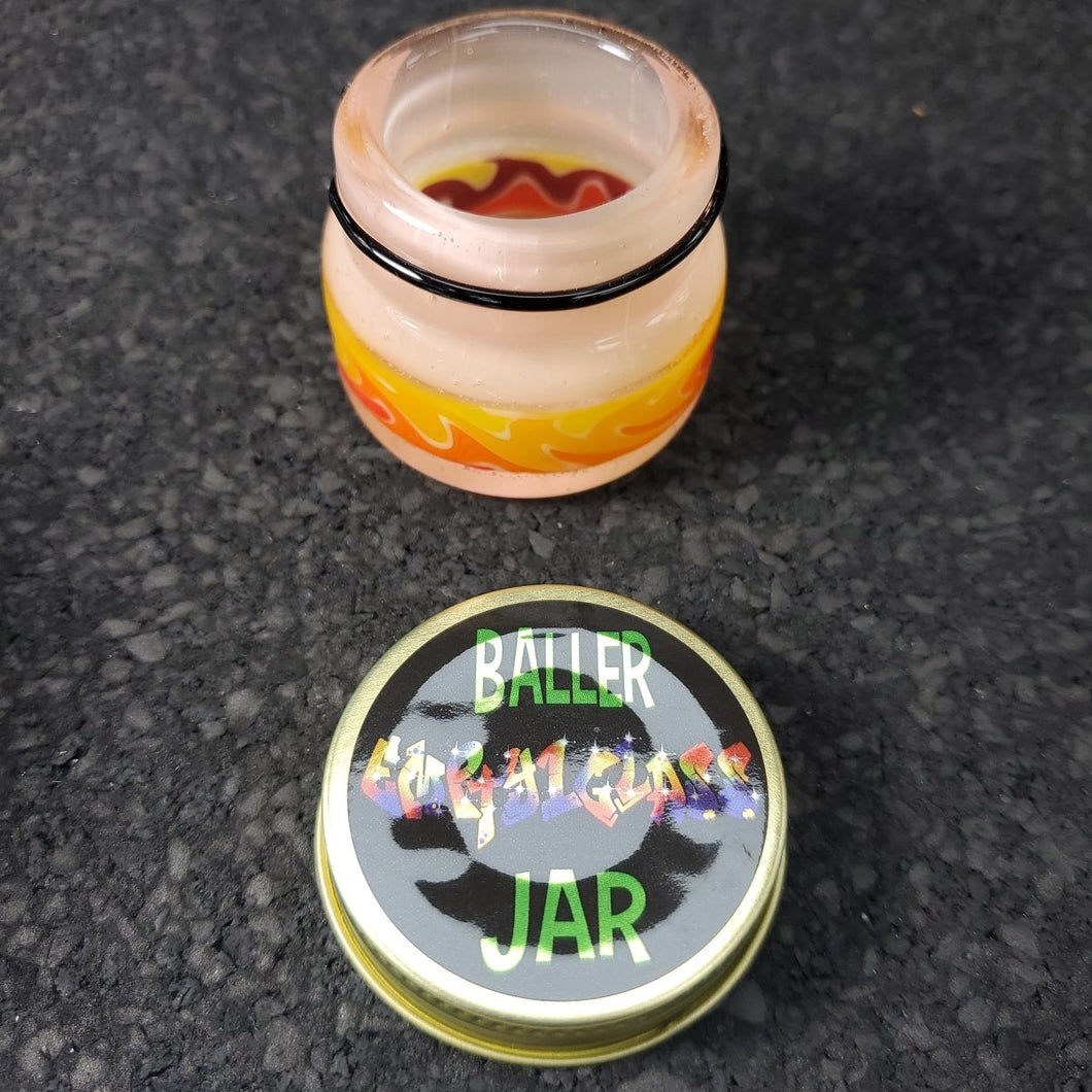 EMPTY1 GLASS (MTD_GLASS) 1/2OZ Jars - Goodiesheady