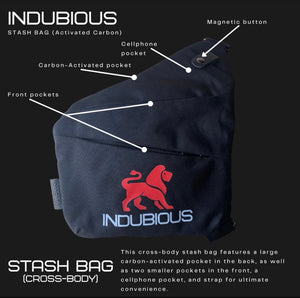 Indubious Cross Body Stash Bag - Goodiesheady