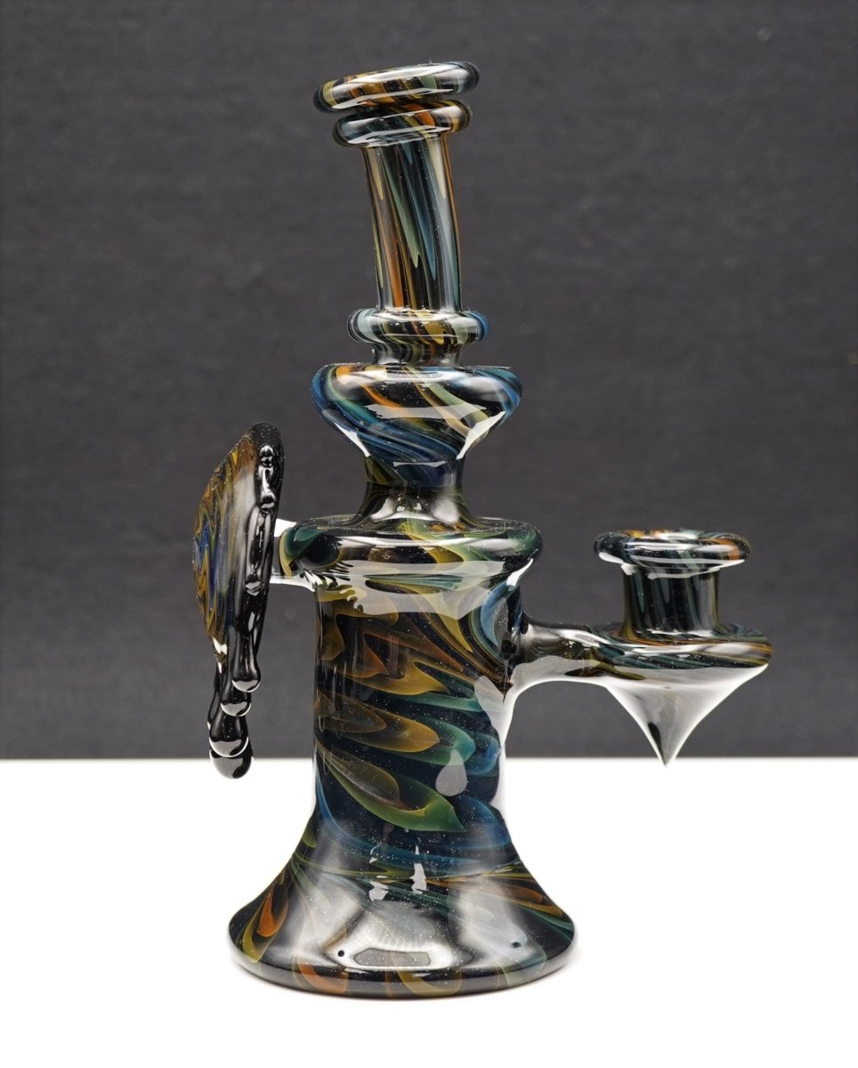 Jakers Glass Tall Fumed Jammer W/ Drip – Goodiesheady