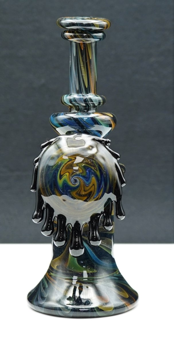 Jakers Glass Tall Fumed Jammer W/ Drip – Goodiesheady