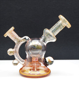 Kaliber Glass Fumed Marble Globe