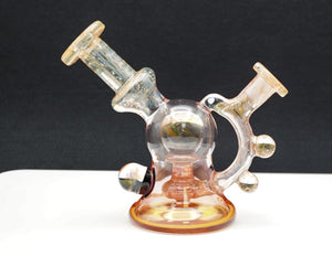 Kaliber Glass Fumed Marble Globe