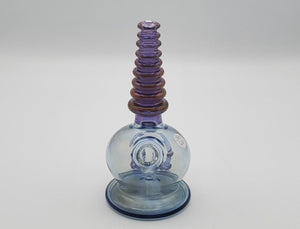 Lokee Glass Purple and Blue Rig