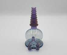 Load image into Gallery viewer, Lokee Glass Purple and Blue Rig
