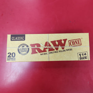 Raw Cones 20pk 1 1/4 - Goodiesheady