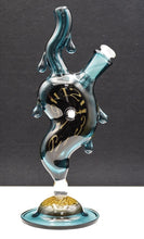 Load image into Gallery viewer, Scoby Glass Blue Clock - Goodiesheady

