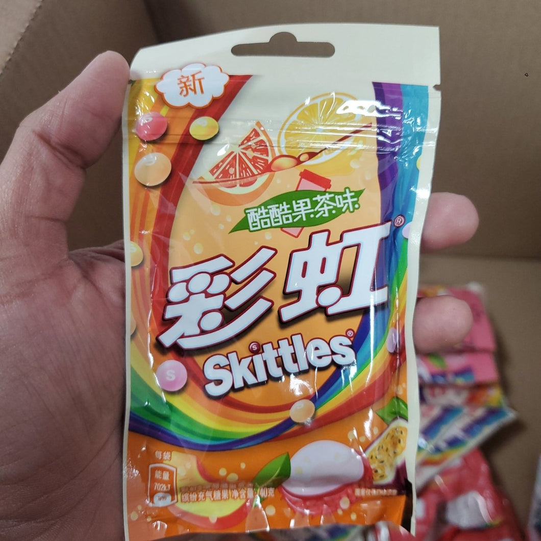 Skittles Fruit Tea (China) - Goodiesheady