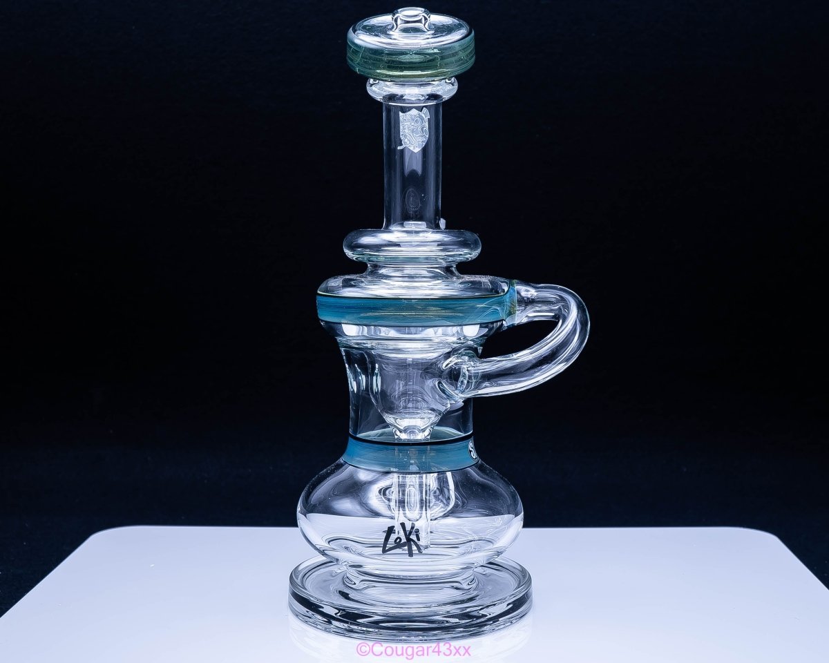 Slugworth Glass Klien Single Up Recycler – Goodiesheady