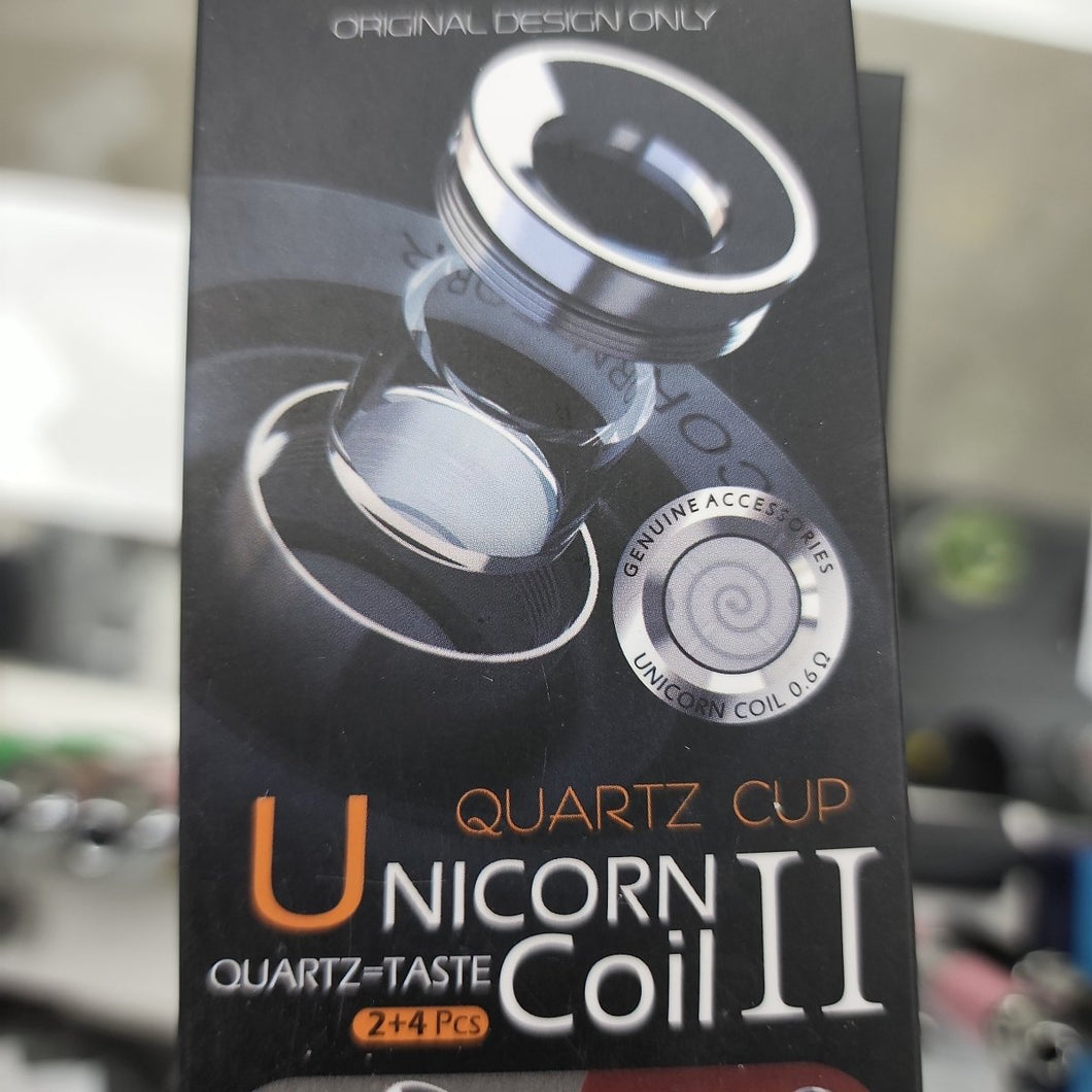 Unicorn 2 coil. Quartz cup coil - Goodiesheady