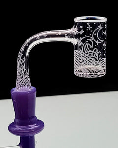 Victory Glassworks Limited Edition Art Banger - "Wave" -003 - Goodiesheady